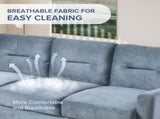 Couch Comfortable Sectional Couches and Sofas for Living Room Bedroom Office Small Space W2121137324