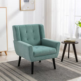 Modern Soft Velvet Material Ergonomics Accent Chair Living Room Chair Bedroom Chair Home Chair With W676P313960
