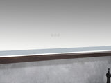 60 x 48 Inch LED Bathroom Mirror with Aluminum Frame, Wall Mounted Vanity Mirror, Anti-Fog, Memory, W2287P358690