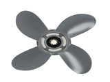 Aluminum Boat Propeller fit for Honda BF9.9 BF20 Yamaha 9.9HP F15 8-20HP 10" RH 96124125