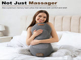 3 in 1 Lumbar Support Pillow with Vibration Massage, Heating & Airbag Stretching, Memory Foam Back 43455412