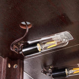 Corner Lighted Curio Cabinet Corner Glass Cabinet Lighted Curio Cabinet Corner Display Case for W2275P194425