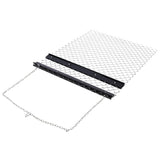 ATV Drag Harrow 4'x5', Chain Harrow for Landscape Leveling or Sod Prepping, Durable UTV Tractor W465101029