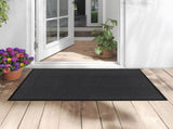 1PC Dark Gray PVC Composite Commercial Entrance Mat, 90x150x0.7cm, Extra-Long Heavy-Duty Floor 92081836
