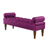 Velvet Long bed for Bedroom,Upholstered Window with Tufted Button,Entryway,Bolster W2186P253252
