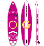 ZUN Inflatable Stand Up Paddle Board 11'x34"x6" With Accessories W144081499