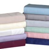 ZUN Luxuriously Soft 100% Viscose Derived from Bamboo 4-Piece sheet Set , Oeko-TEX Certified, Full B046126556