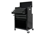 High Capacity Rolling Tool Chest with Wheels and Drawers, 6-Drawer Tool Storage Cabinet--BLACK W1102P245685