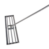 Garden backyard farmland golf course compost sand leveling with 79.5 long handle heavy duty tool 19956114
