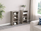 8-layer adjustable shelf ultra-thin bookshelf with a wavy border design, which is more aesthetically W487P339354
