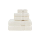 ZUN 6 Piece Organic Cotton Towel Set B03598753