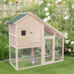 ZUN Small Animal Cage /Rabbit Hutch （Prohibited by WalMart） 94981820