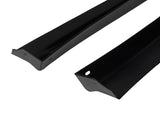 Side Skirts Extension Panel Lip fit for Honda Civic MC FE180JDM 22-2025 Gloss Black 67049404