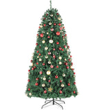 12ft Automatic Tree Structure PVC Material 7794 Tips Christmas Tree Green 82627301