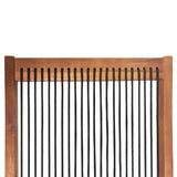 folding roping wood chair W55622287