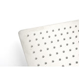 8 Inch High Pressure Rain Shower Head, 304 Stainless Steel Square Shower Head with Self-Cleaning 62357918