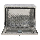 24" Aluminum Under Body Toolbox 5 Bar Tread Silver 25580335