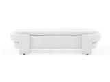 Linen Fabric Upholstered Bench with Large Storage Space for the Living Room, Entryway and W48790039