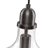 Auburn Bell Shaped Glass Pendant B03597664