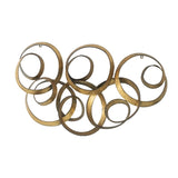 38.5x22x4.2" Seretha Gold Leaf Wall Dcor W2078P205307
