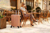 Non-TSA customs lock single 28-inch PP trolley case, 28in PP rose gold 89965296