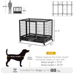 ZUN Dog Crate、Dog Cage 40055234