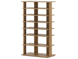 7-Tier Double-Row Shoe Rack with Adjustable Shelves, Anti-Tipping Narrow Storage Rack for Entryway 17788634