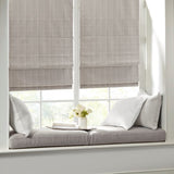 Basketweave Room Darkening Cordless Roman Shade B03598288