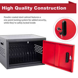 12 Bay Charging Cabinet for Laptop,Chromebook, Locking Charging Station-BLACK W2660P309608