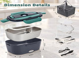 banned for Amazon a&Walmart 1.5L Electric Lunch Box Food Heater, 90W Heated Lunch Box Only 84188170