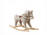 Back and Forth Rocking Horse with Sound Effects, Ride On Horse Toy for 12-36 Months Toddlers, Gray 96552428