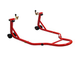 Motorcycle Stand Lift 440lbs Front Rear Combo Stand Lift Stand Front Wheel Fork Stand Rear UK Fork W1102P336230