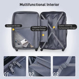 Hardshell Luggage Sets 2Pcs Bag Spinner Suitcase with TSA Lock Lightweight 20" 28" PP309434AAH