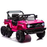 12V Kids Ride On 6-Wheel electric truck car W/Parents Control ,Six-Wheel Suspension,Four W1578P284259