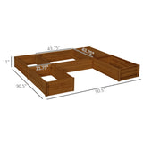 PieceRaised Garden Bed with 97775867