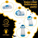 8.8 FT Halloween Inflatable UFO Yard Decoration, Fun Tall Blow up Yard Decor with Built-in LED 25177587