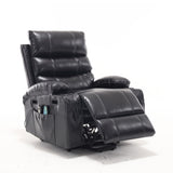 21"seat width,large size Electric Power Lift Recliner Chair Sofa for Elderly, 8 point vibration W214111181