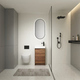 18 Inch Freestanding Bathroom Vanity With Single Sink, Soft Closing Doors, Suitable For Small W99966401
