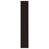 Cappuccino 10-Shelf Open Back Bookcase B062P153823