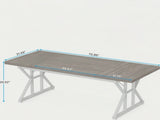 70.8 Inch Executive Computer Desk Modern Office Workstation Home Office 50471401