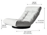 Single sofa reclining chair Japanese chair lazy sofa tatami balcony reclining chair leisure sofa 43183210