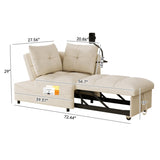1 versatile foldable sofa bed in 3 lengths, modern sofa sofa sofa velvet pull-out bed, loveseat sofa W1825P246362