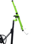 ZUN Drywall Lift Panel 11' Lift Drywall Panel Hoist Jack Lifter,GREEN+BLACK W465121421