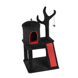 42" Gothic Cat Tree, Halloween Cat Tower Cat Tree with Spacious Cat Condo, Brach Shaped Scratching 66263923