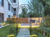 Metal Garden Arch Garden Arbor Trellis Climbing Plants Support Arch Outdoor Arch Wedding Arch Party 36360997