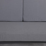 Outdoor Loveseat Cushion Set 48 x 24 Inch, Waterproof & 3-Year Fade Resistant Patio Furniture W419P290495