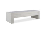 50" Modern Upholstered Storage Bench with Tufted Seat, Fabric Ottoman Bench for Bedroom, Entryway, W5325P426827