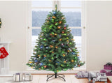 6ft Pre-lit Hinged Spruce Artificial Christmas Tree with 1000 Branch Tips & 250 Lights, Remote 20822065