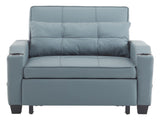 3-in-1 Convertible Sleeper Chair, Pull Out Sofa Bed with 3-Level Adjustable Backrest, USB & Type-C 50543043