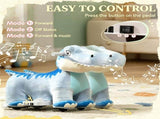 Blue 6V Electric Kids Ride On Animal Toy Tyrannosaurus Dinosaur with Music, Forward Movement for 65871283